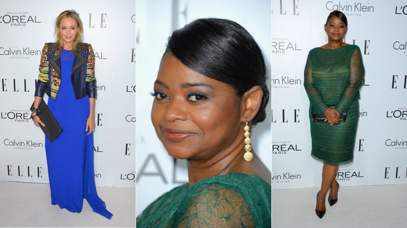Illustration for article titled Brightly Colored Dresses and Lea Michele's Ass: The Elle Women in Hollywood Party